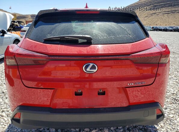 JTHX9JBH1L2036140 2020 LEXUS UX Red უკანა ხედი