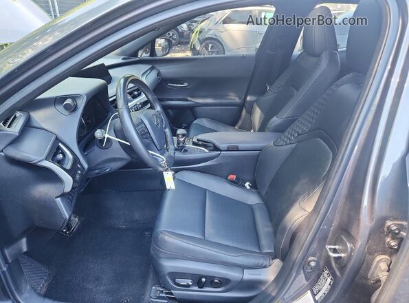 JTHX9JBH2N2058232 2022 LEXUS UX Charcoal Front interior view