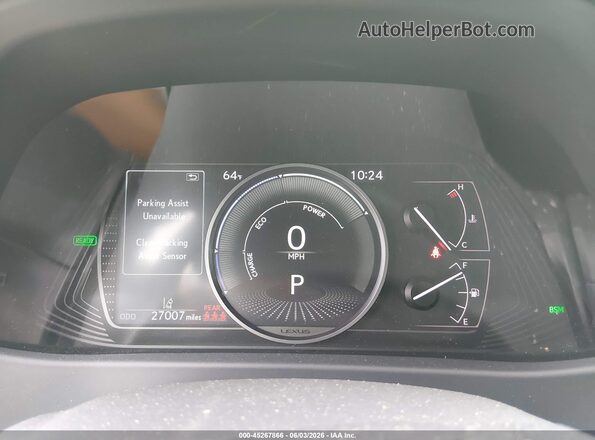 JTHX9JBH4N2059012 2022 LEXUS UX 250H White Հետևի նստատեղերի տեսք