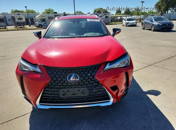 JTHX9JBH5L2035444 2020 LEXUS UX Red Դիմացի տեսք