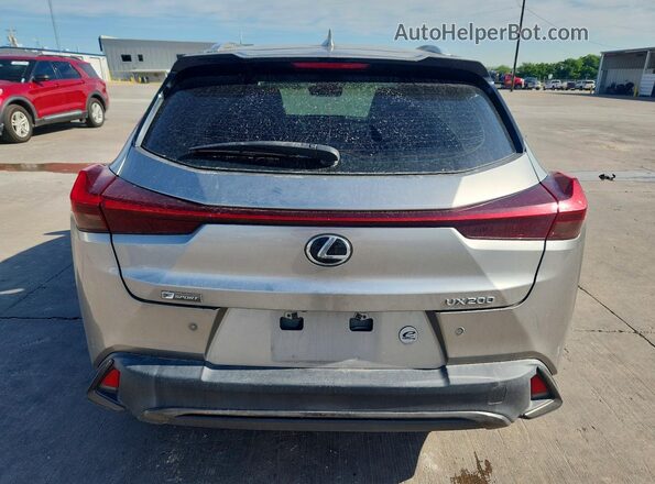 JTHY3JBH0K2014005 2019 LEXUS UX Silver Widok z tyłu
