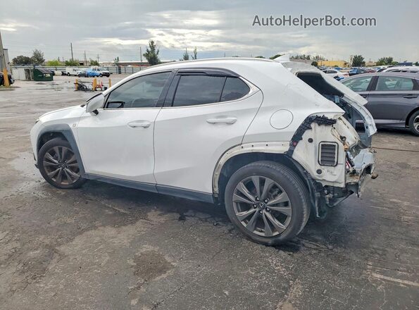 JTHY3JBH1K2002767 2019 LEXUS UX White Tył lewy