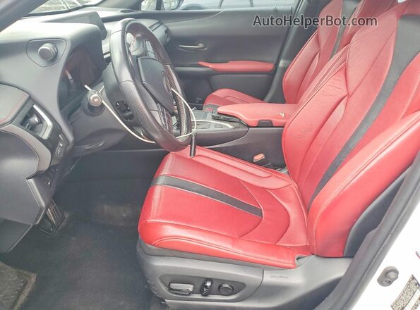 JTHY3JBH1K2002767 2019 LEXUS UX White Widok wnętrza z przodu