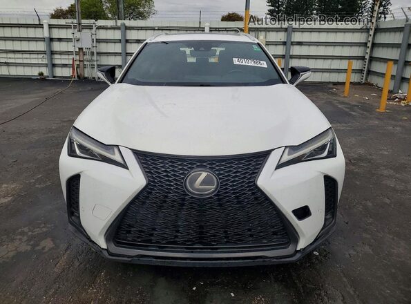 JTHY3JBH1K2002767 2019 LEXUS UX White Widok z przodu