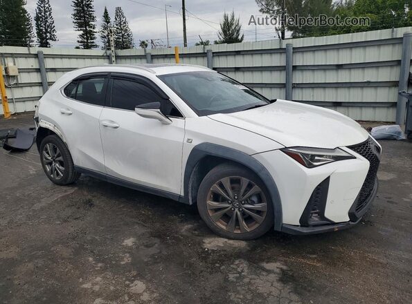 JTHY3JBH1K2002767 2019 LEXUS UX White Przód prawy