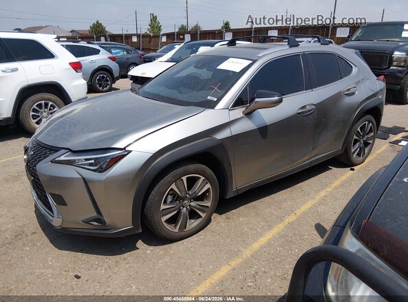 JTHY3JBH1K2008116 2019 LEXUS UX 200 Gray Передня ліва чверть