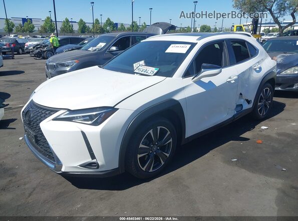 JTHY3JBH1K2013882 2019 LEXUS UX 200 White Front left