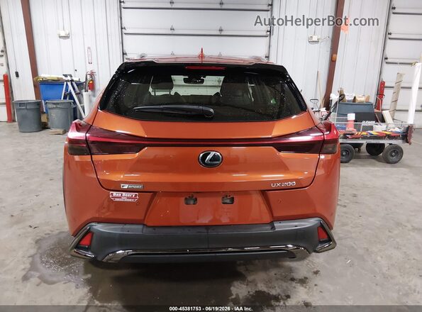 JTHY3JBH5K2005350 2019 LEXUS UX 200 F SPORT FWD Orange 