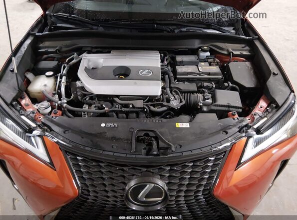 JTHY3JBH5K2005350 2019 LEXUS UX 200 F SPORT FWD Orange Widok z tyłu