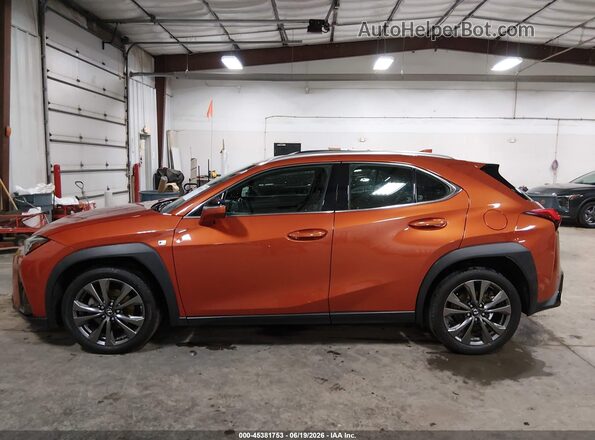 JTHY3JBH5K2005350 2019 LEXUS UX 200 F SPORT FWD Orange Widok wnętrza 360 stopni