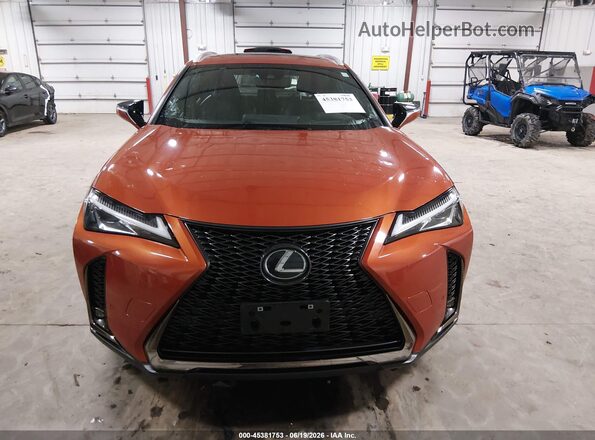JTHY3JBH5K2005350 2019 LEXUS UX 200 F SPORT FWD Orange Widok zestawu wskaźników