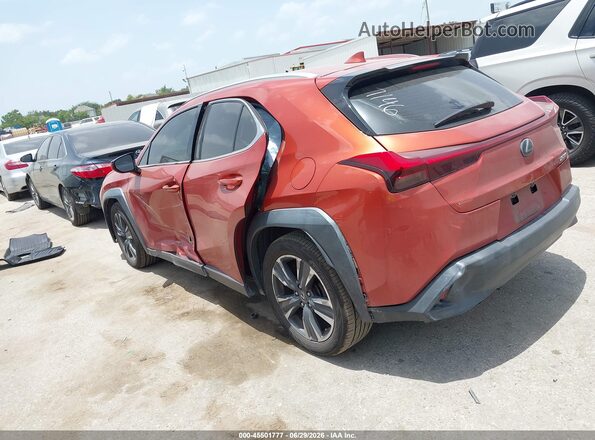 JTHY3JBH5K2007146 2019 LEXUS UX 200 Orange Trasero izquierdo