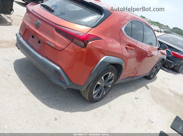 JTHY3JBH5K2007146 2019 LEXUS UX 200 Orange Trasero derecho