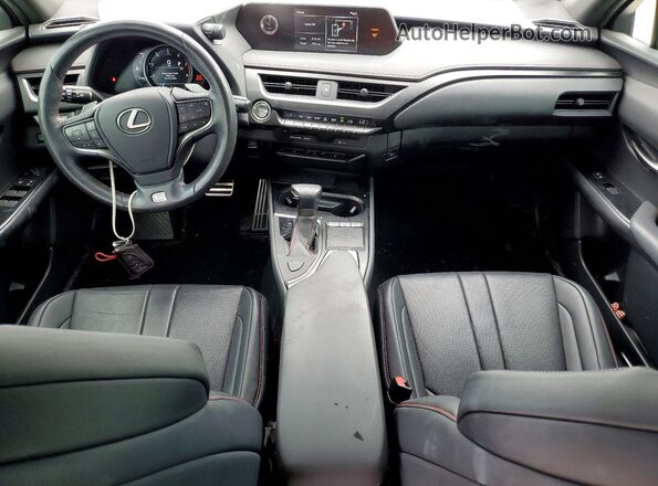 JTHY3JBH6K2010119 2019 LEXUS UX White წინა პანელის ხედი