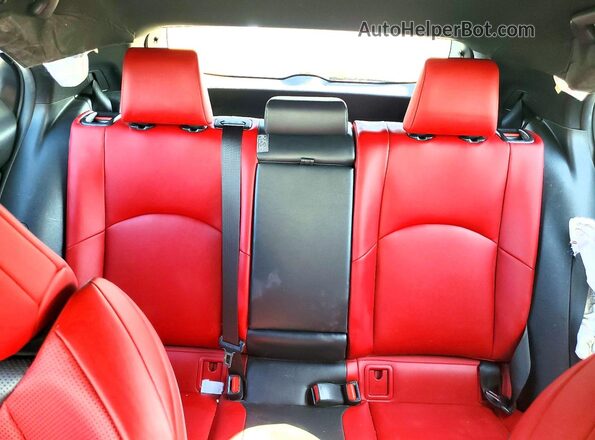 JTHY3JBH8K2019985 2019 LEXUS UX White Rear seats view