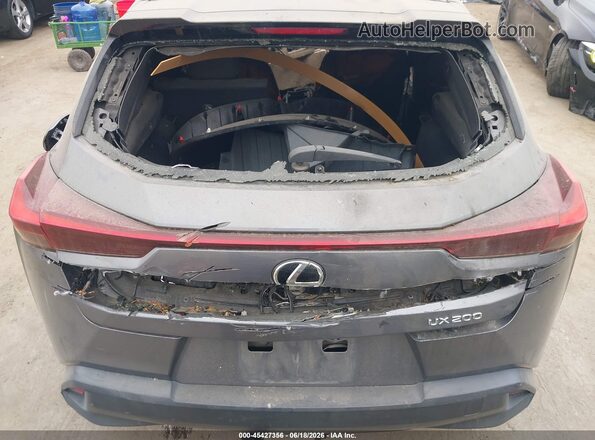 JTHY3JBHXK2016988 2019 LEXUS UX 200 Gray უკანა სალონის ხედი