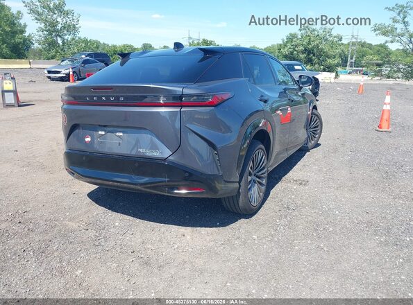 JTJAAAAB1PA018418 2023 LEXUS RZ 450E Gray Задня права чверть