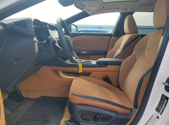 JTJAAAAB2PA015091 2023 LEXUS RZ White Vista interior delantera