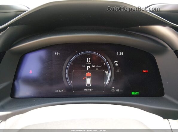 JTJAAAAB6PA017510 2023 LEXUS RZ 450E Gray Vista de los asientos traseros