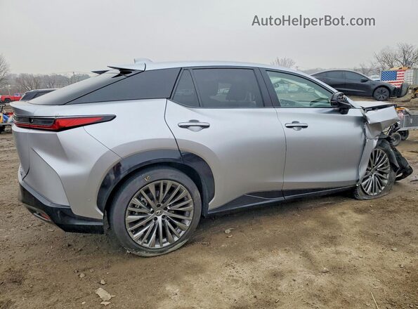 JTJAAAAB9PA015234 2023 LEXUS RZ Silver Rear right