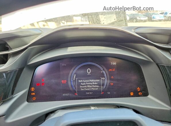 JTJAAAAB9PA015234 2023 LEXUS RZ Silver Instrument cluster view