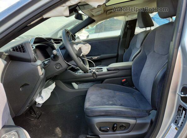 JTJAAAAB9PA015234 2023 LEXUS RZ Silver Front interior view