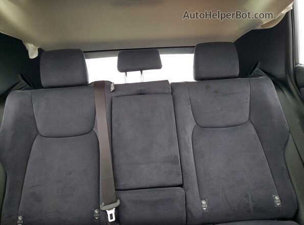 JTJAAAAB9PA015234 2023 LEXUS RZ Silver Rear seats view
