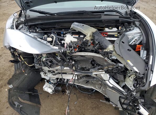 JTJAAAAB9PA015234 2023 LEXUS RZ Silver Engine compartment view