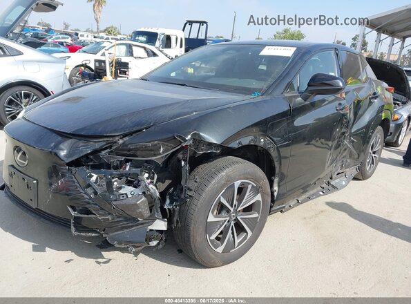 JTJABABB0RA007649 2024 LEXUS RZ 300E Черный Передняя левая четверть