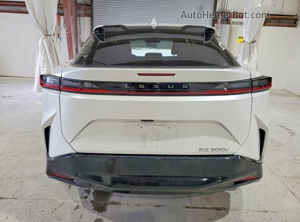 JTJABABB4RA006889 2024 LEXUS RZ White Rear view