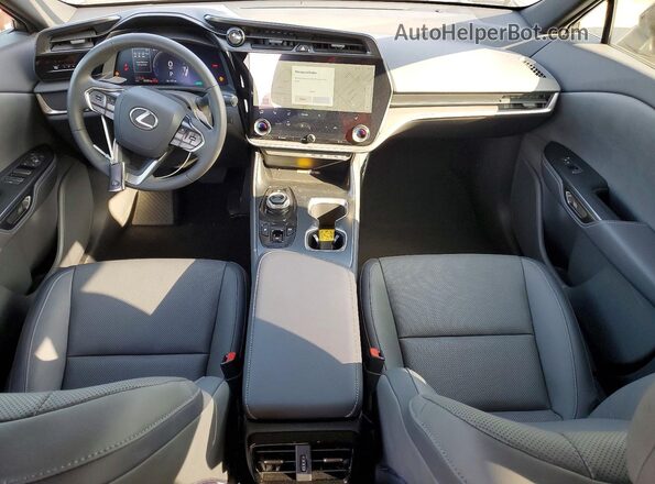 JTJABABB4SA008728 2025 LEXUS RZ Black Vista del salpicadero