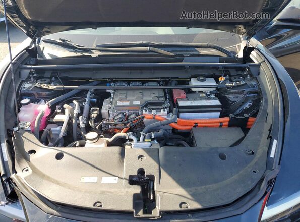 JTJABABB4SA008728 2025 LEXUS RZ Black Vista del compartimento del motor