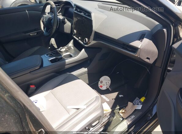 JTJABABB7SA012837 2025 LEXUS RZ 300E Black Widok wnętrza z przodu