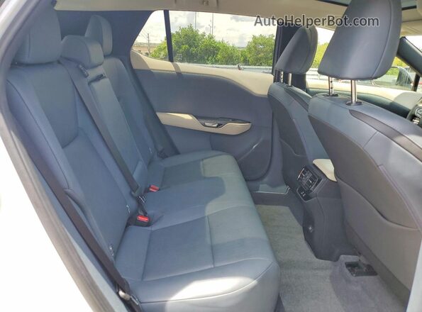 JTJABABBXSA008457 2025 LEXUS RZ White Rear interior view