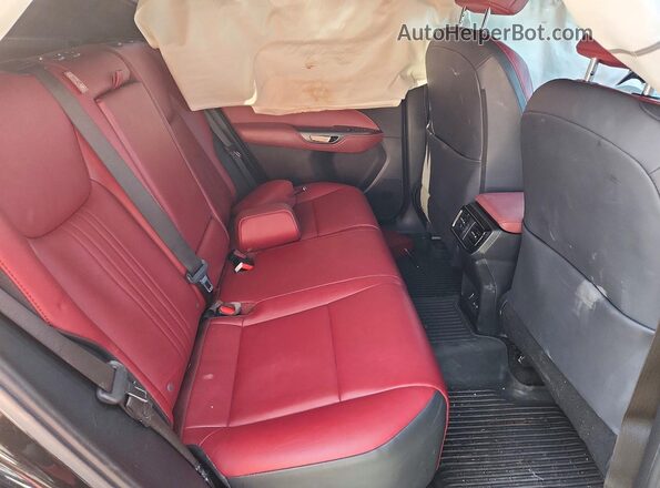 JTJAGCEZ4N2002156 2022 LEXUS NX Black Rear interior view