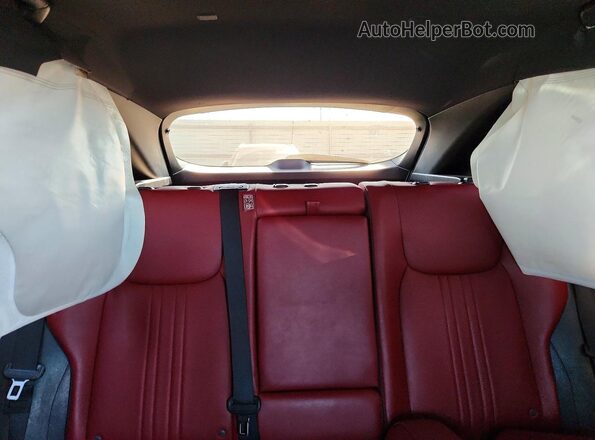 JTJAGCEZ4N2002156 2022 LEXUS NX Black Rear seats view