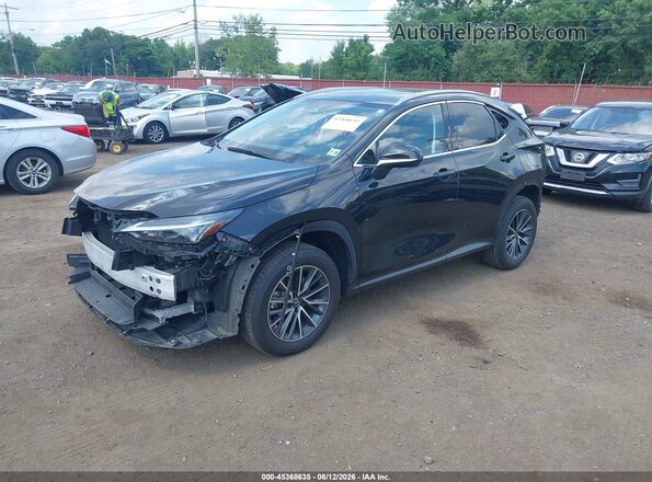 JTJAGCEZ6R5005810 2024 LEXUS NX 350 Black წინა მარცხენა ხედი სამი მეოთხედიდან