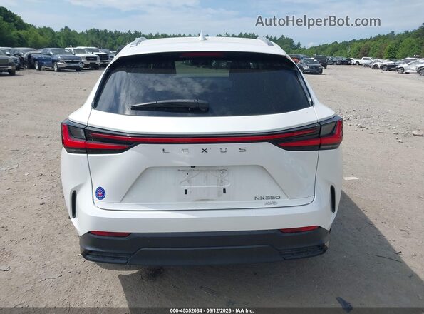 JTJAGCEZ8N2003195 2022 LEXUS NX 350 White 