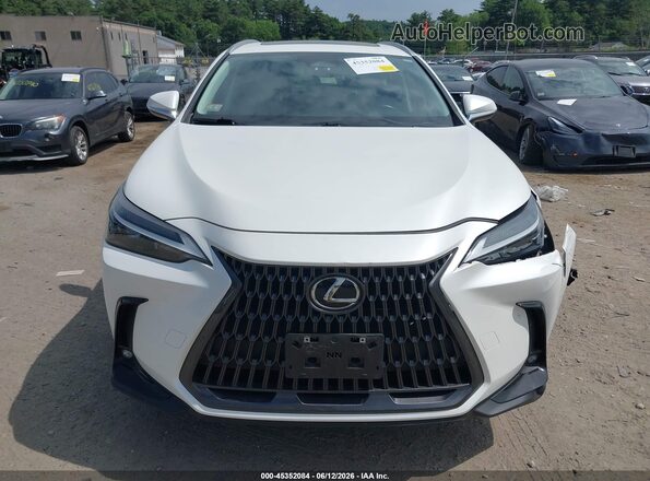 JTJAGCEZ8N2003195 2022 LEXUS NX 350 White Widok zestawu wskaźników