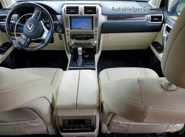 JTJAM7BX0M5287552 2021 LEXUS GX White Առջևի վահանակի տեսք
