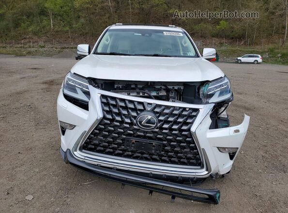 JTJAM7BX0M5287552 2021 LEXUS GX White Դիմացի տեսք