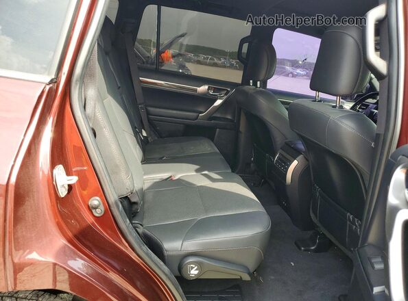 JTJAM7BX0N5326545 2022 LEXUS GX Burgundy უკანა სალონის ხედი