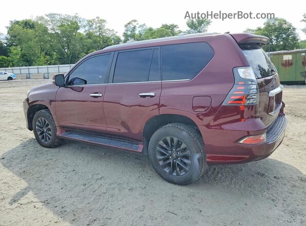 JTJAM7BX0N5326545 2022 LEXUS GX Burgundy უკანა მარცხენა
