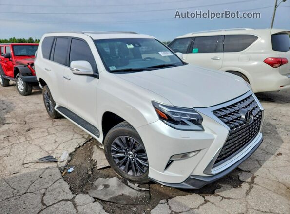 JTJAM7BX1P5348007 2023 LEXUS GX White Przód prawy