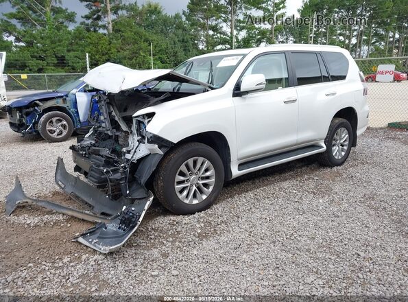 JTJAM7BX2M5279677 2021 LEXUS GX White Առջևի ձախ երեք քառորդ տեսարան