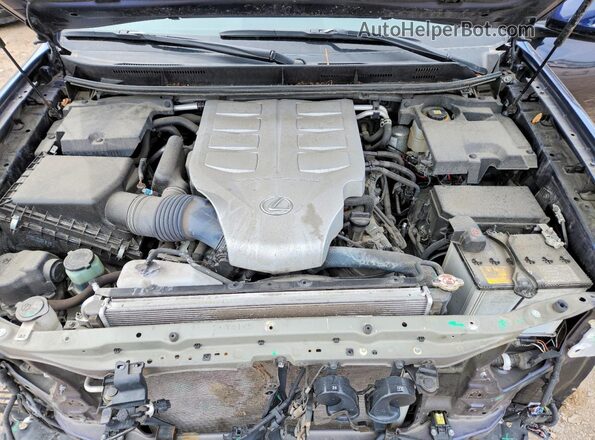 JTJAM7BX2N5314235 2022 LEXUS GX Blue Widok komory silnika