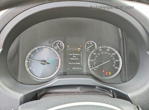 JTJAM7BX2N5314235 2022 LEXUS GX Blue Widok zestawu wskaźników