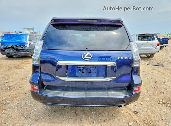 JTJAM7BX2N5314235 2022 LEXUS GX Blue Widok z tyłu
