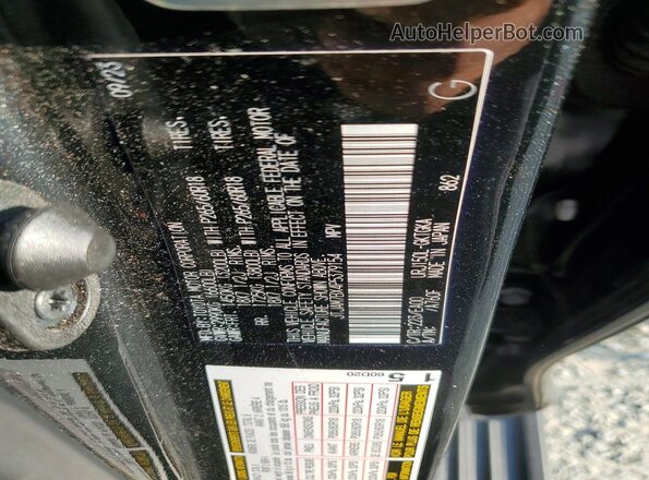 JTJAM7BX4P5379154 2023 LEXUS GX Charcoal Vista de la etiqueta del VIN