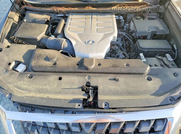 JTJAM7BX4P5379154 2023 LEXUS GX Charcoal Vista del compartimento del motor